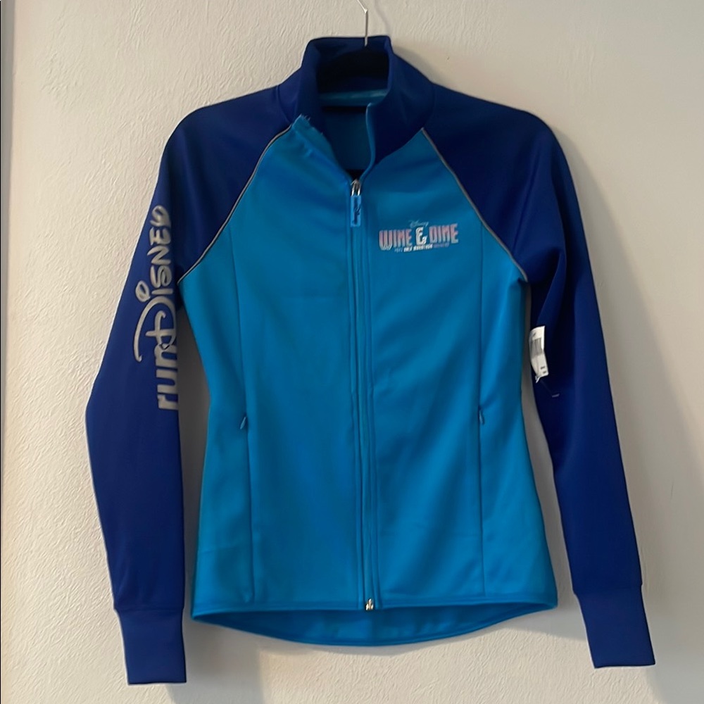 Disney Vibrant Blue Women's Jacket Sz Small NWT